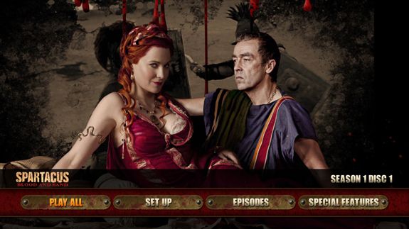 Spartacus season hotsell 1 hd